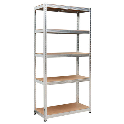 Stalen Opbergkast – Metalen Rek – Stellingkast – Opslagkast – Opbergrek – 150 x 70 x 30 cm – 5 Verstelbare Planken – Max 150 kg Per Plank