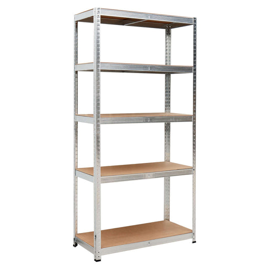 Stalen Opbergkast – Metalen Rek – Stellingkast – Opslagkast – Opbergrek – 150 x 70 x 30 cm – 5 Verstelbare Planken – Max 150 kg Per Plank