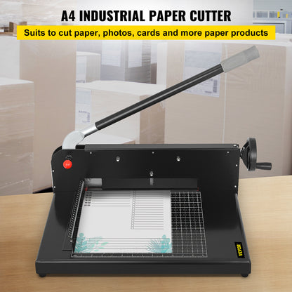 Papier Snijder – Guillotine – Snijmachine – Papierknipper – Papiersnijder – 30 cm Snijbreedte – Snijdt Tot 300 Vellen Tegelijk