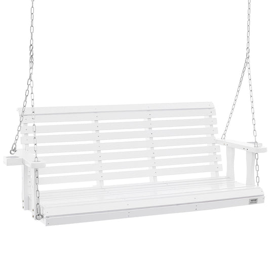 Houten Schommelbank – Tuinbank Schommel – Veranda Schommelbank – Buitenbank – Schommelstoel – Draagkracht 400 kg – Weerbestendig met PU Coating