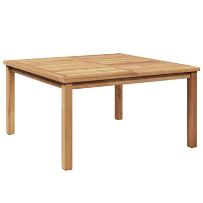 Coffee Table Bruin 85 X 85 X 45 Cm Solid Teak Wood Practical, Removable, Suitable for All Seasons