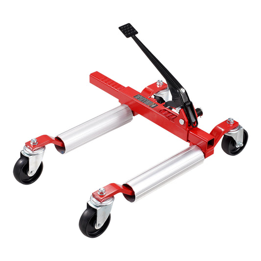 Wielroller – Wiel-dolly – Tire Dolly – Auto Tilwagen – Voertuig Verplaatser – Draagvermogen tot 680 kg – Verstelbare Rollerbreedte 39,7-71,8 cm