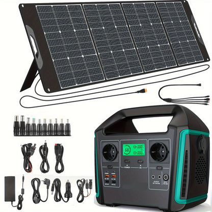 Draagbare Powerstation – Mobiele Accu – Noodstroomvoorziening – Camping Accu – 725 Wh Capaciteit – 1000W Continu Vermogen
