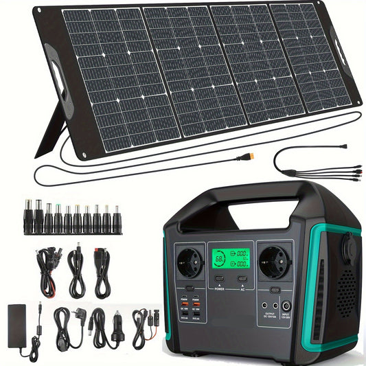 Draagbare Powerstation – Mobiele Accu – Noodstroomvoorziening – Camping Accu – 725 Wh Capaciteit – 1000W Continu Vermogen