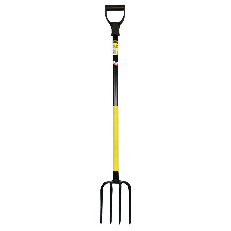 4-Prong Garden Fork with Plastic Y-Handle - G-200-0410