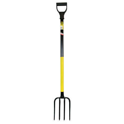 4-Prong Garden Fork with Plastic Y-Handle - G-200-0410