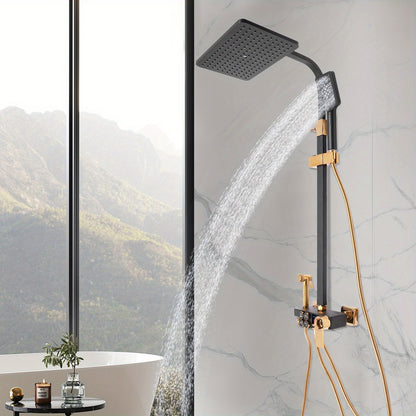 Douche Mengkraan – Douchekraan – Mengkraan – Douche Set – Douchesysteem – Handdouche – Regendouche – Wandmontage – Enkele Hendel Bediening