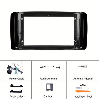 Android 15 Autoradio – Multimedia Speler – Navigatiesysteem – Touchscreen Radio – Inbouw Radio – 9-Inch HD Scherm – Achteruitrijcamera Met Microfoon