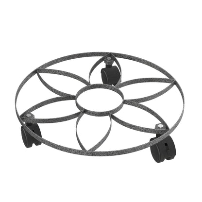 Plantenroller – Plantentrolley – Plantenonderzetter – Plantenwagen – Bloempottenroller – Metalen Constructie – Draagvermogen 150 kg