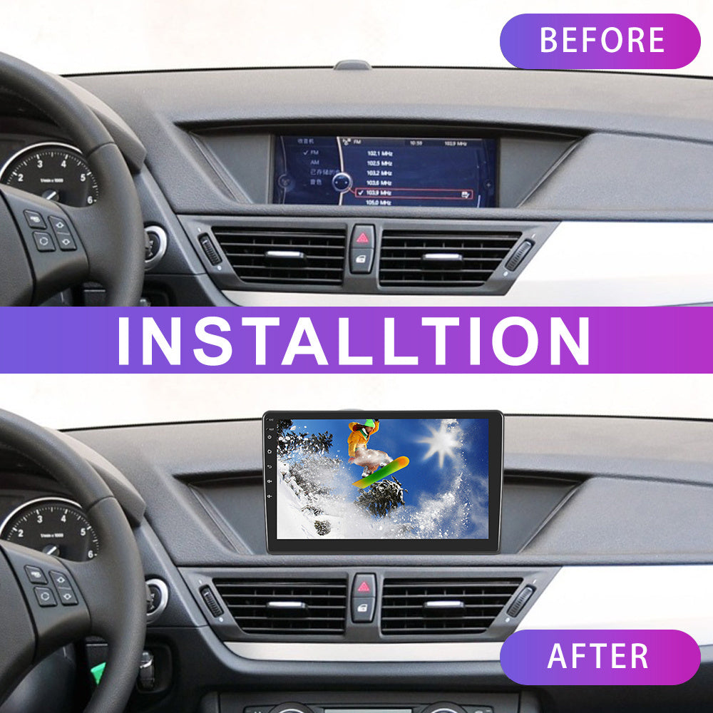 Android 15 Autoradio – Multimedia Systeem – Navigatie – Touchscreen Radio – Inbouw Radio – 10 Inch HD Display – Draadloos CarPlay & Achteruitrijcamera