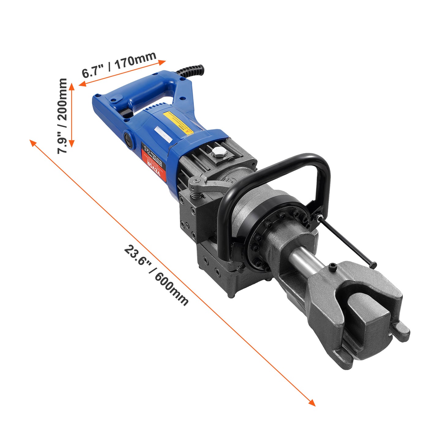 Wapeningsbuiger – Staalbuiger – Pijpenbuiger – Buigtang – Hydraulische Buiger – 1000W Motor – Buigt 6-16 mm Staal