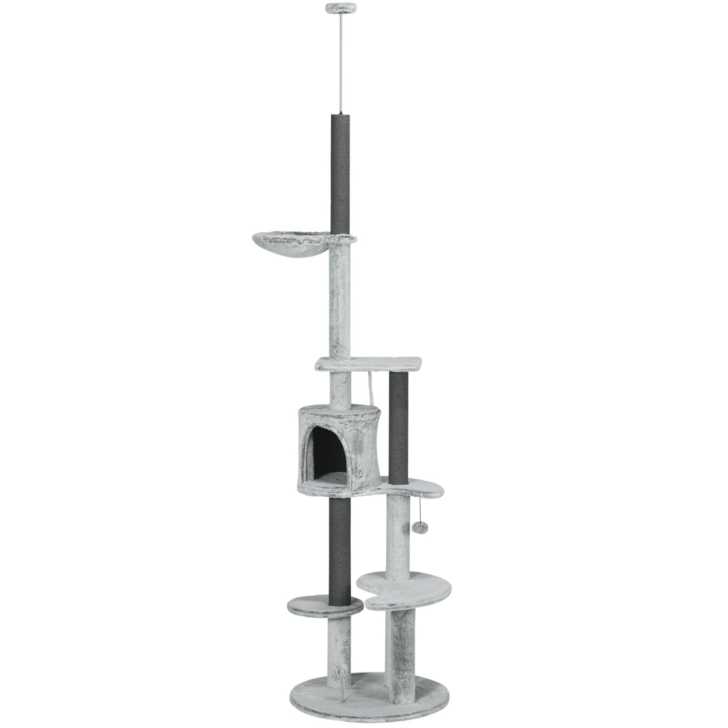 Bistro Set – Tuinset – Balkonset – Terras Meubels – Rattan Set – Donkergrijs Lichtgrijs – Weerbestendig Aluminium – Compact Formaat 65x63x80 cm