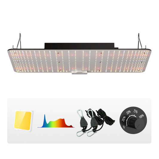 LED Kweeklamp – Groeilamp – Bloeilamp – Plantenlamp – Grow Light – 200W Full Spectrum – Dimbaar – Waterdicht – Lange Levensduur