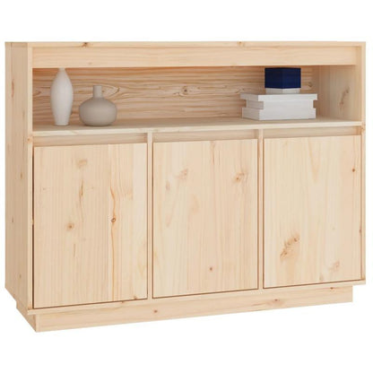 Dressoir – Opbergkast – Ladekast – Buffetkast – Kast – Massief Dennenhout – 104,5x34x80 cm – Modern Europees Design