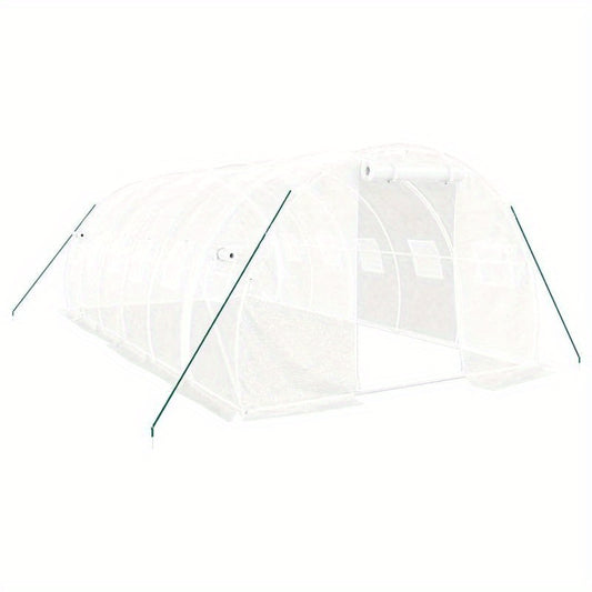 Tuinkas – Kweekkas – Groentekas – Plantenkas – Kas Voor Moestuin – Wit – 18 m² – Weerbestendig Stalen Frame