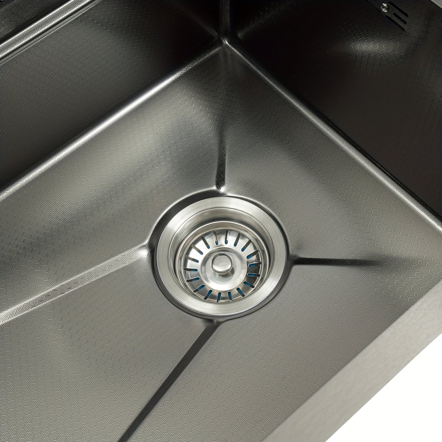 Roestvrijstalen Spoelbak – Keukenspoelbak – Inbouwspoelbak – Moderne Spoelbak – Spoelbak Met Kraan – 66 cm Breed – Duurzaam RVS Materiaal – Inclusief Snijplank & 3 Waterstanden