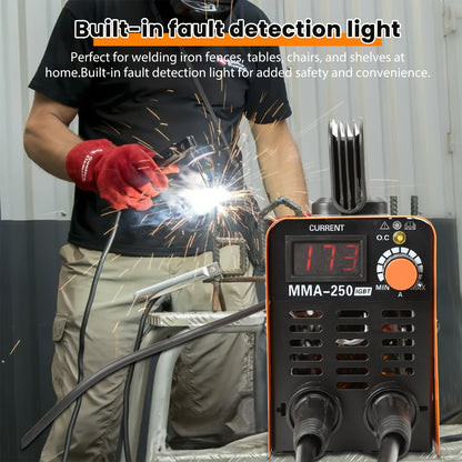 Lasmachine – Elektrische Lasmachine – DC Welder – Metaallasmachine – MMA Lasapparaat – Compact En Lichtgewicht – Breed Voltage 110V-240V