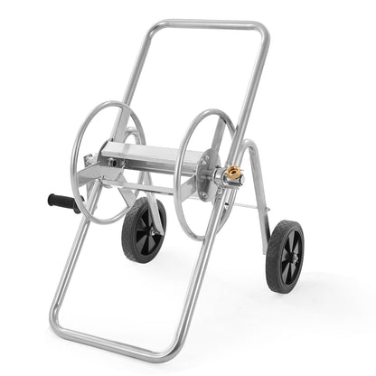 Tuinslangwagen – Slangenwagen – Slanghaspel – Tuinslanghaspel – Tuinslanghouder – 175 ft Capaciteit – Robuust Stalen Frame