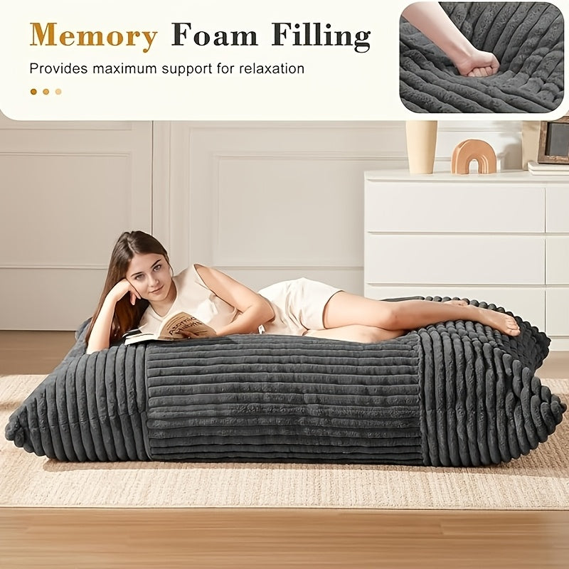 Sofa Bed – Slaapbank – Bedbank – Opvouwbare Bank – Slaapbank Met Velvet – Extra Groot – Comfortabele Katoen Vulling