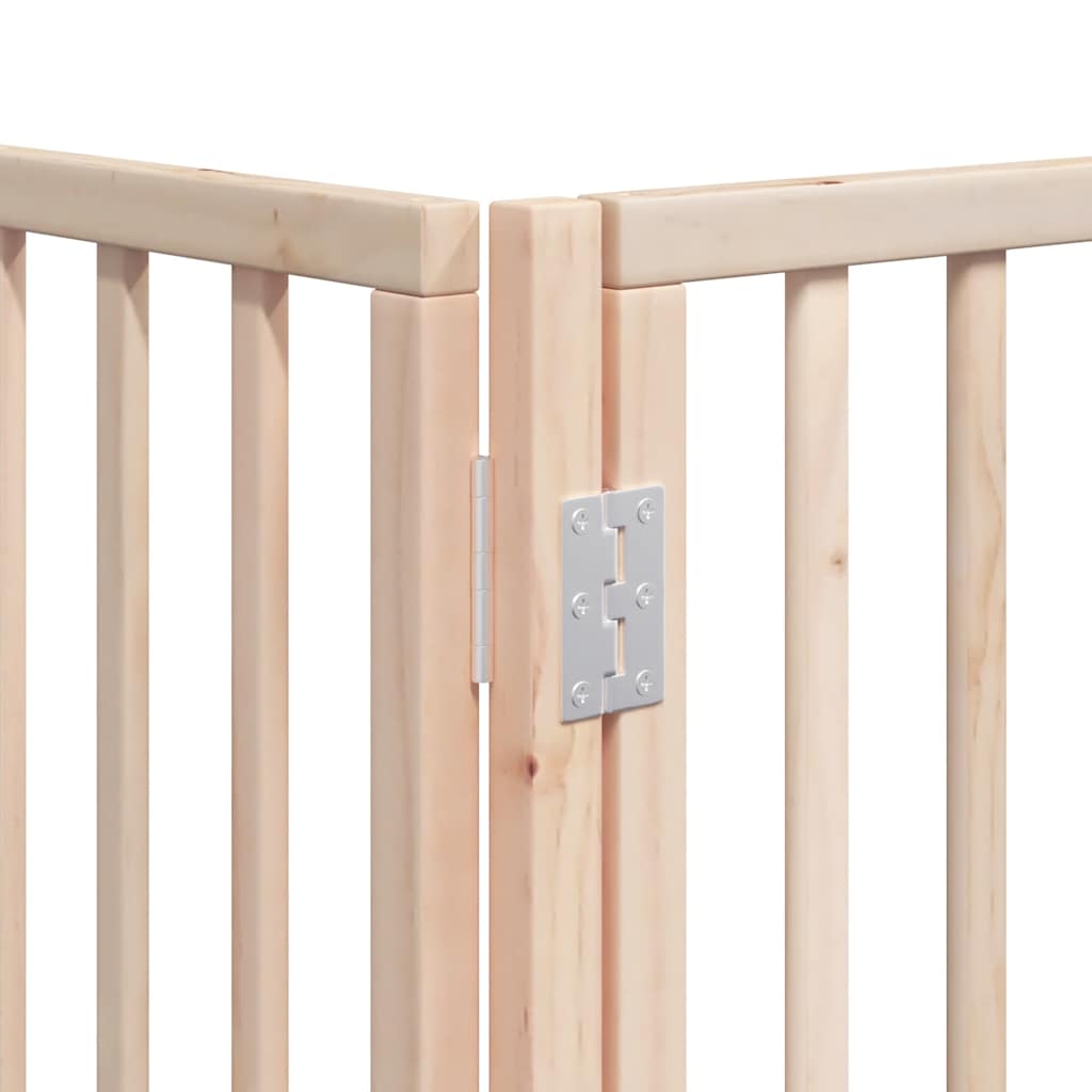 Hondenhek – Hondenhekje – Traphekje – Dierenhek – Veiligheidshek – Duurzaam Populierenhout – Inklapbaar met Deur en Slot – 50x60x2 cm - Natuuralijk Hout