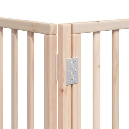 Hondenhek – Hondenhekje – Traphekje – Dierenhek – Veiligheidshek – Duurzaam Populierenhout – Inklapbaar met Deur en Slot – 50x60x2 cm - Natuuralijk Hout