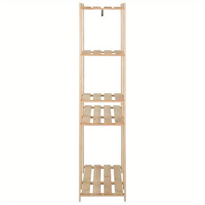 Kledingrek 110x38x170cm massief grenenhout