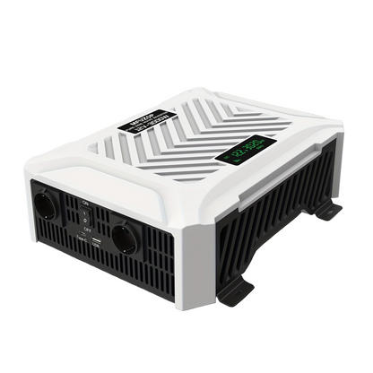 Omvormer – Spanningsomvormer – Stroomomvormer – Inverter – Converter – 3000W Zuivere Sinusgolf – Overbelastingsbeveiliging – Weerbestendige Behuizing