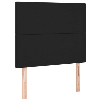 Boxspringbed – Bed – Slaapbed – Ledikant – Slaapbank – Zwart – 90x190 cm – Stevig Hardhout Frame – Geen Montage Nodig