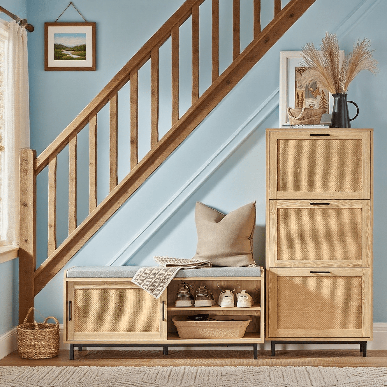 Vogelkooi – Vogelhuis – Vogelschuilplaats – Vogelverblijf – Vogelhok – Extra Groot – Weerbestendig Houten Frame – 2 Deuren – Verwijderbare Lade – Oranje