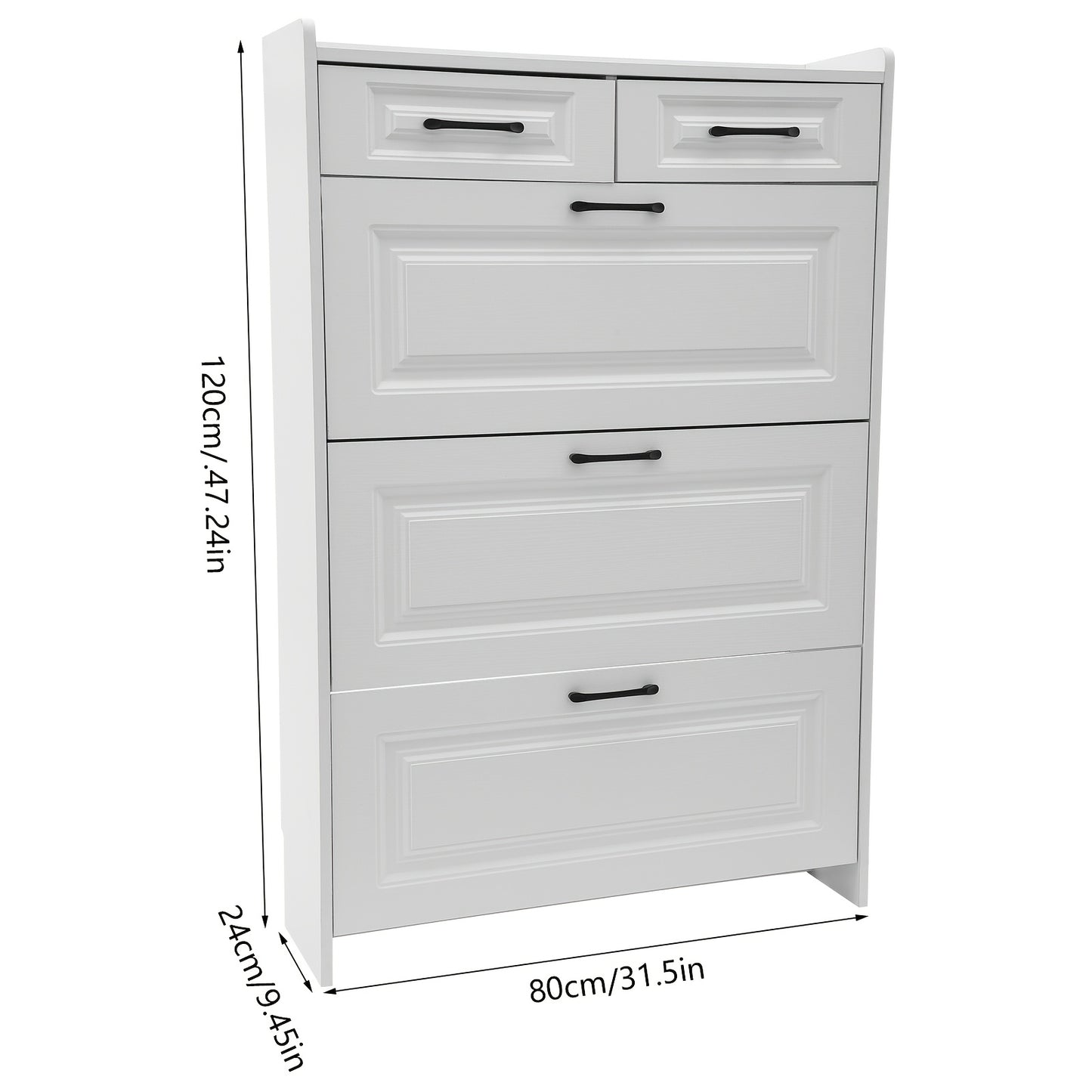 Schoenenkast – Schoenenrek – Schoenenopberger – Halmeubel – Schoenenbank – Wit Hout – 16-20 Paar – Ruimtebesparend Design