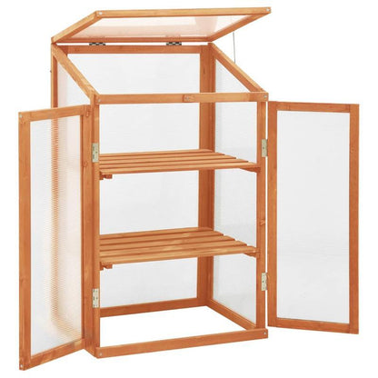 Kas – Kweekkas – Plantenkas – Tuinkas – Serre – 60x45x100 cm – Duurzaam Dennenhout