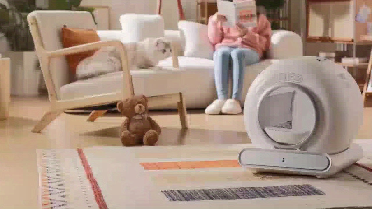 Automatische Kattenbak – Zelfreinigende Kattenbak – Slimme Kattenbak – Kattenbak Met App – Robot Kattenbak – Grote Capaciteit 74L – Geurcontrole Met Negatieve Ionentechnologie