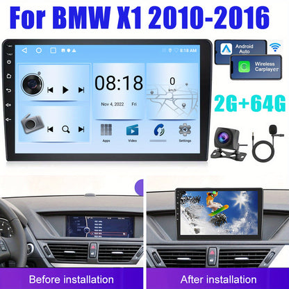 Android 13 Autoradio – Multimedia Speler – Navigatiesysteem – 2 DIN Radio – Carplay Android Auto – 25,65 cm Touchscreen – Draadloze Verbinding & Nachtzicht Camera