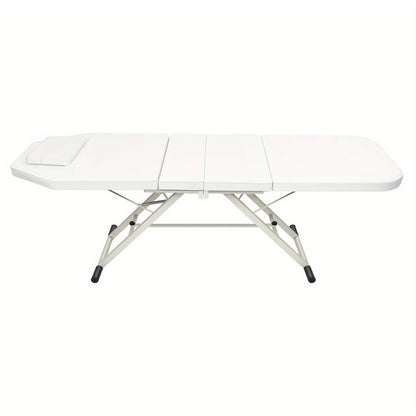 Massagebank – Massagetafel – Massagebed – Spa Bed – Wellnessbed – Wit – Extra Lang 180 cm – Draagkracht 250 kg