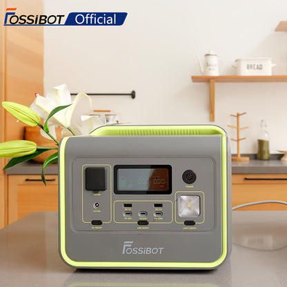 Draagbare Powerstation – Mobiele Generator – Noodstroomvoorziening – Camping Accu – Solar Generator – 512Wh Capaciteit – Snel Opladen 1,5 Uur – Lithium IJzerfosfaat Batterij – 800W AC Uitgang
