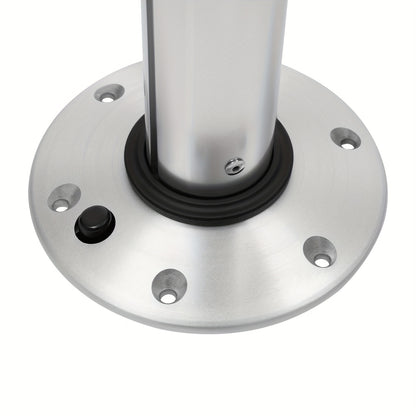 for Caravan RV Marine Boat Table W/ 4 Cup Holders & Base 55.88cm-71.12cm Rectangle USA