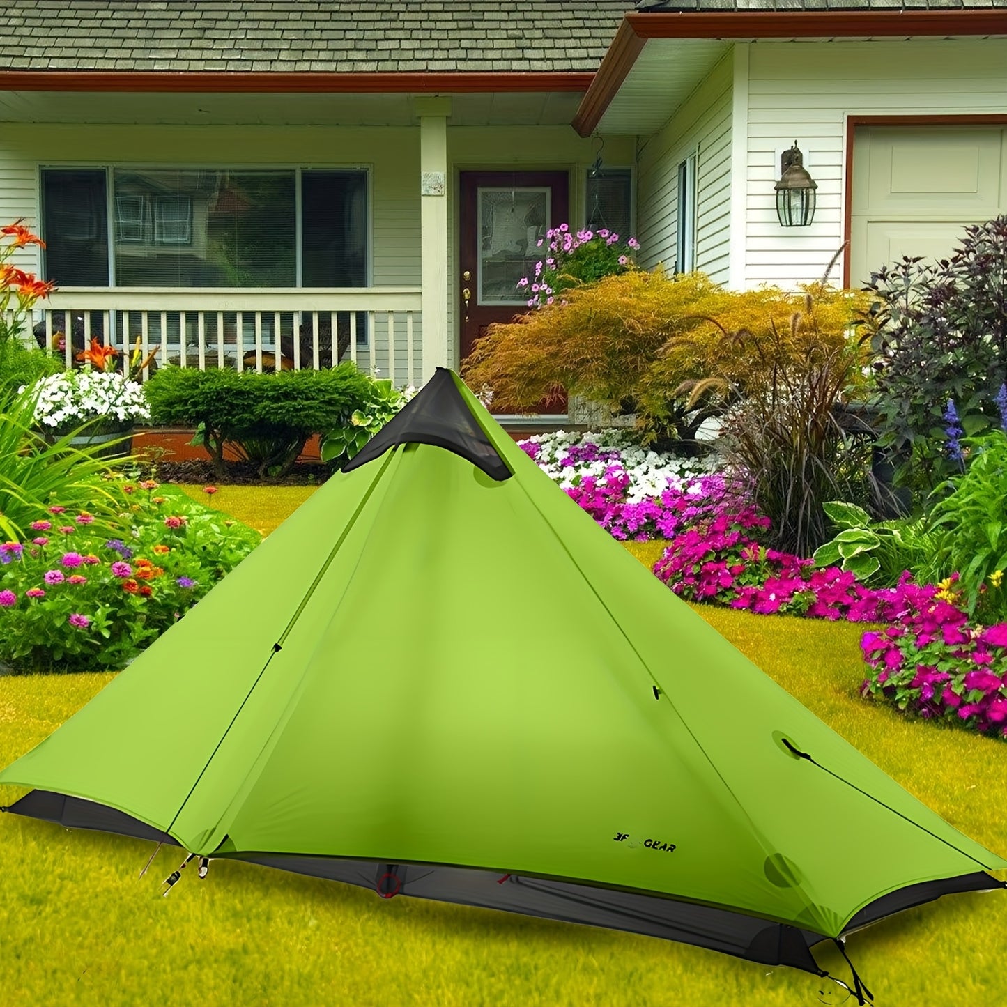 Tent – Kampeertent – Lichtgewicht Tent – 3-seizoenen Tent – Outdoor Tent – Ruim interieur – Siliconen gecoat nylon