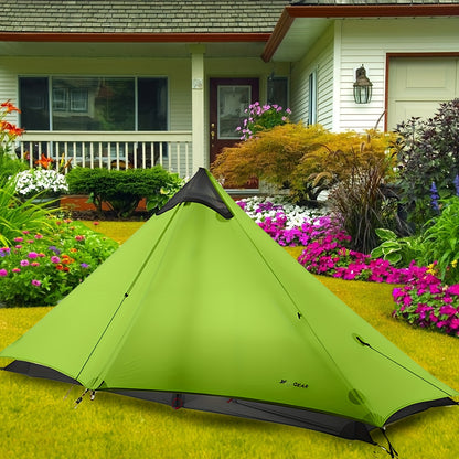 Tent – Kampeertent – Lichtgewicht Tent – 3-seizoenen Tent – Outdoor Tent – Ruim interieur – Siliconen gecoat nylon