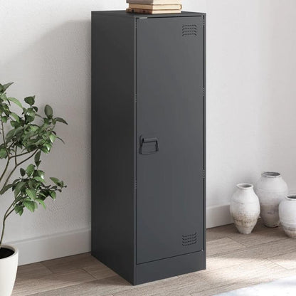 Anthracite Sideboard 34.5x39x107cm in Steel Removable and practical