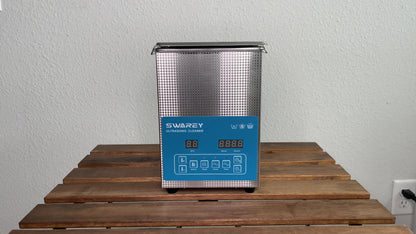 Ultrasoon reiniger – Ultrasonic cleaner – Schoonmaakmachine – Ultrasoon apparaat – Reinigingsunit – 6,5L RVS tank – Met verwarmingsfunctie en 40KHz Soundwave technologie