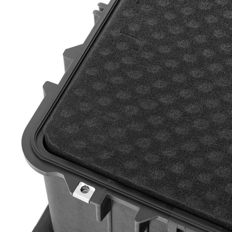 Protective Transport Suitcase on Wheels with Retractable Handle, 79 x 59.5 x 36.5 cm, 123 L