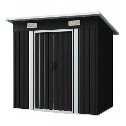Tuinhuisje – Tuinkast – Tuinschuur – Berging – Gereedschapshuis – Gegalvaniseerd Staal – Compact 121x194x181 cm – Weerbestendig