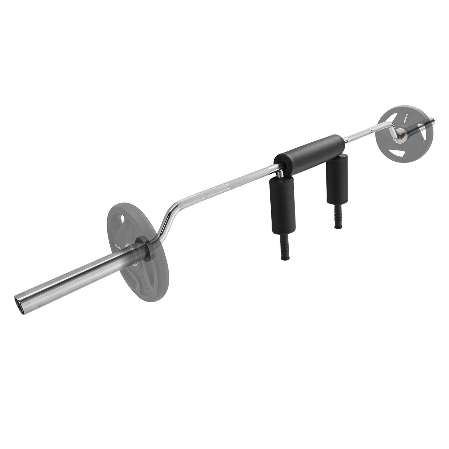 Veiligheids Squat Bar – Fitness Barbell – Krachttraining Bar – Revalidatie Bar – Gewicht Bar – 28 mm Staal – Schouder Foam Padding – Max 320 kg Belastbaar
