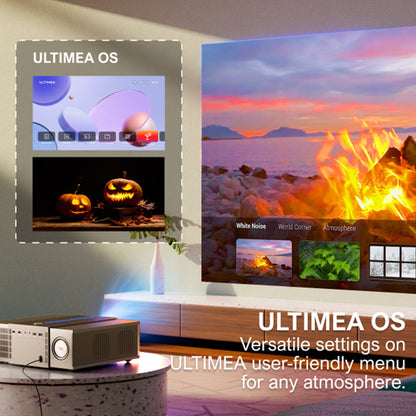 Beamer – Projector – Mini Beamer – Home Cinema – Smart Projector – 4K Ondersteuning – 900 ANSI Lumen Helderheid – Native Full HD 1080p Resolutie
