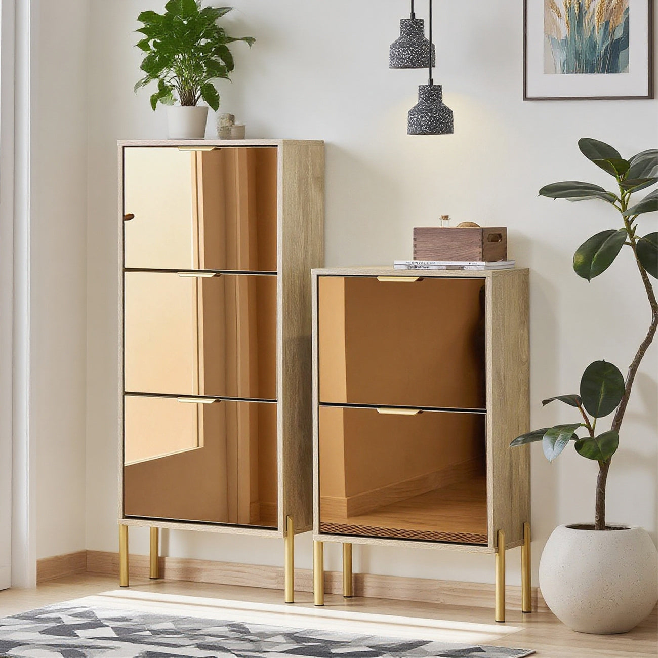 Keukenkast – Keukenkastje – Buffetkast – Opbergkast – Keukenbuffet – Wit MDF – 2 Deuren 3 Planken