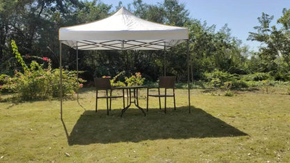 Pop-up Tent – Vouwtent – Partytent – Tuinent – Marktkraamtent – Zwart – 3,05x3,05 Meter – Snel Opzetten – Windbestendig Oxford Doek