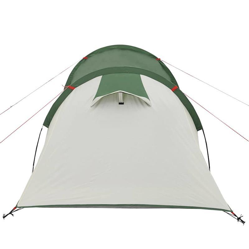 Tent – Kampeertent – Koepeltent – Tunneltent – Lichtgewicht Tent – 3 Personen – Ovaal Tunnelmodel – Ritssluiting – Gemengde Kleuren – Stalen Frame – PU Coating