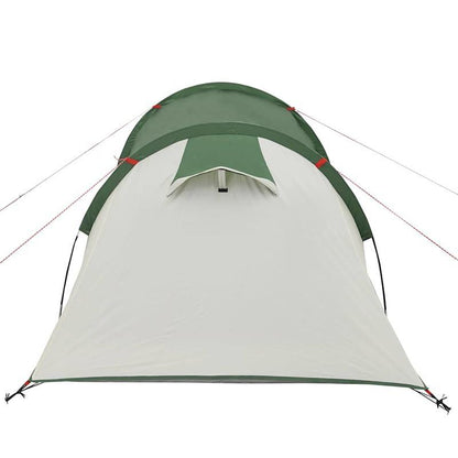 Tent – Kampeertent – Koepeltent – Tunneltent – Lichtgewicht Tent – 3 Personen – Ovaal Tunnelmodel – Ritssluiting – Gemengde Kleuren – Stalen Frame – PU Coating