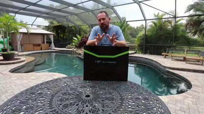 ALLPOWERS S2000 PRO Portable Power Station + 400W/200W/100W Solar Panel | 1500Wh 2700W (AC+DC) /100W USB-C Output, 1.5 Hr Fast Charge, Dual-Purpose Battery Powered, Ideal for RV, Home