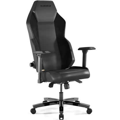360° Draaibare Ergonomische Bureaustoel VAOS‑3 2 Diamond Black – Verstelbare Zithoogte, 4D Armleuningen & Luxe Materialen